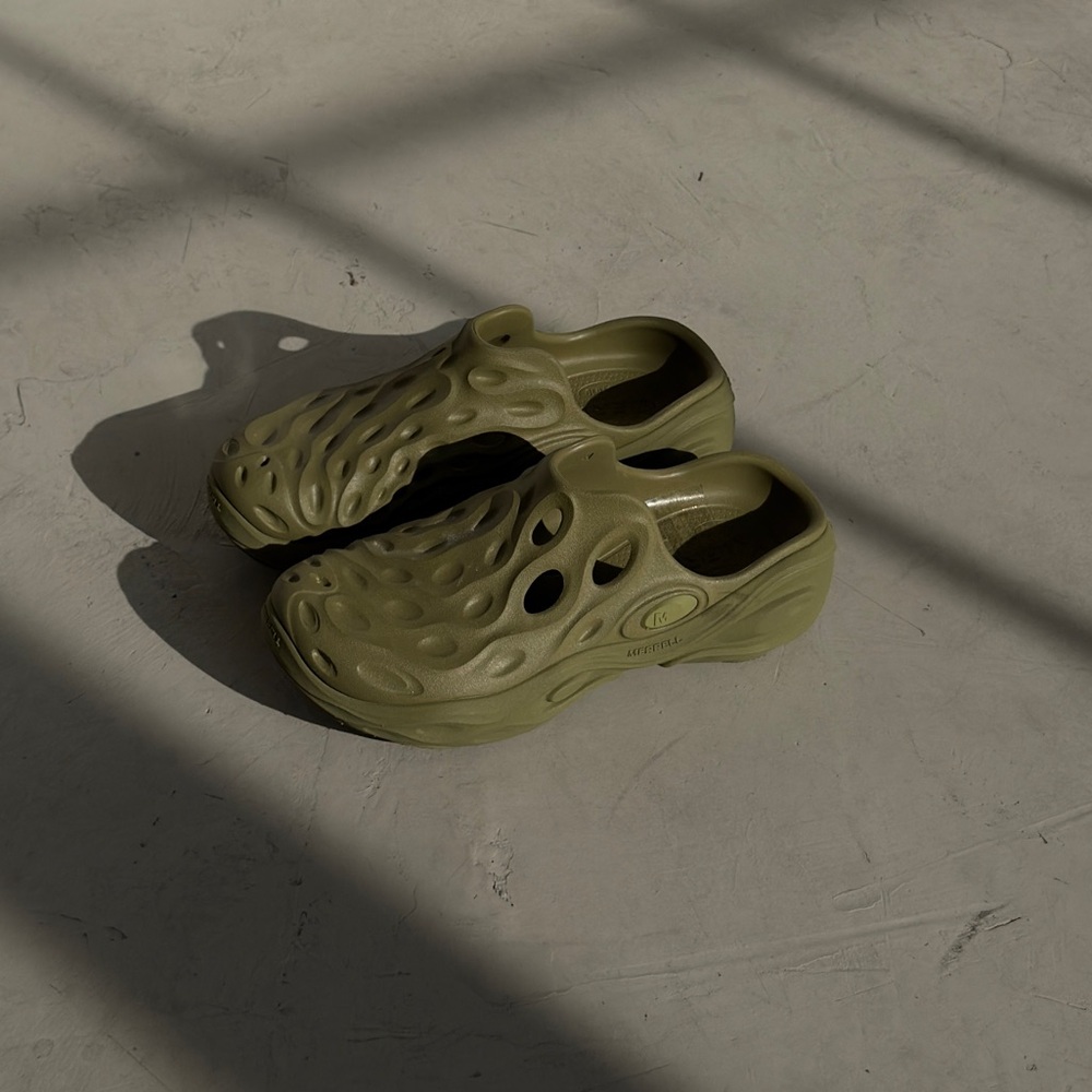Olive Green Merril Hydro Next Gen Triple Mosstone Mule Clog